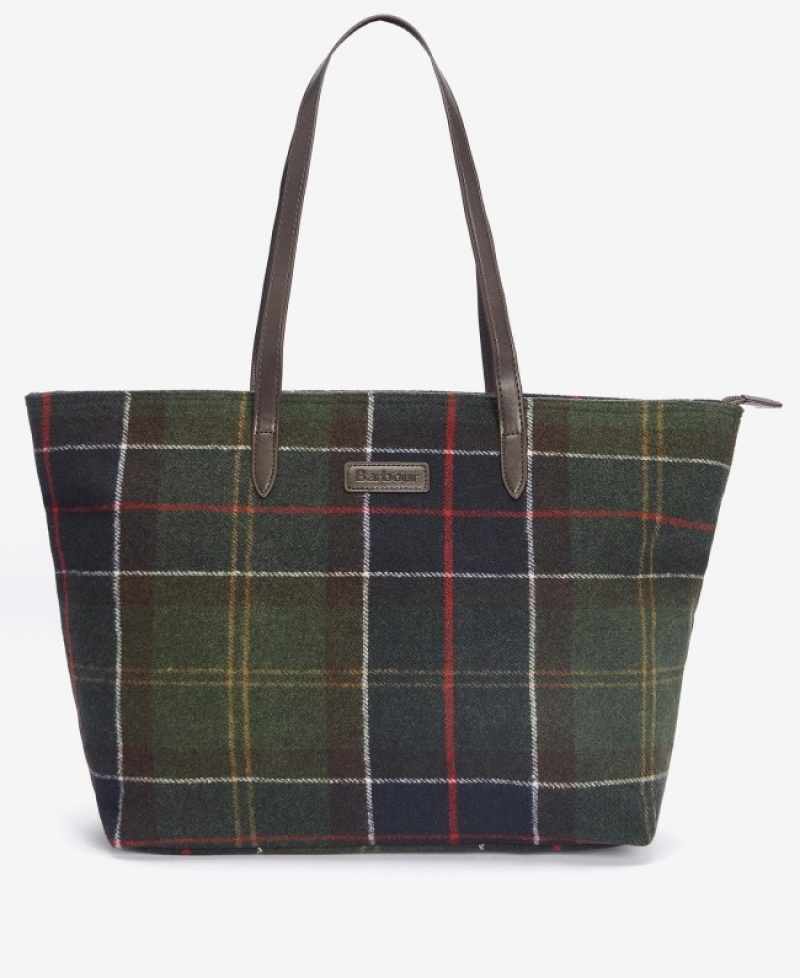 Barbour Tasche Witford Tartan Tote Muiltcolor | XCWO4726
