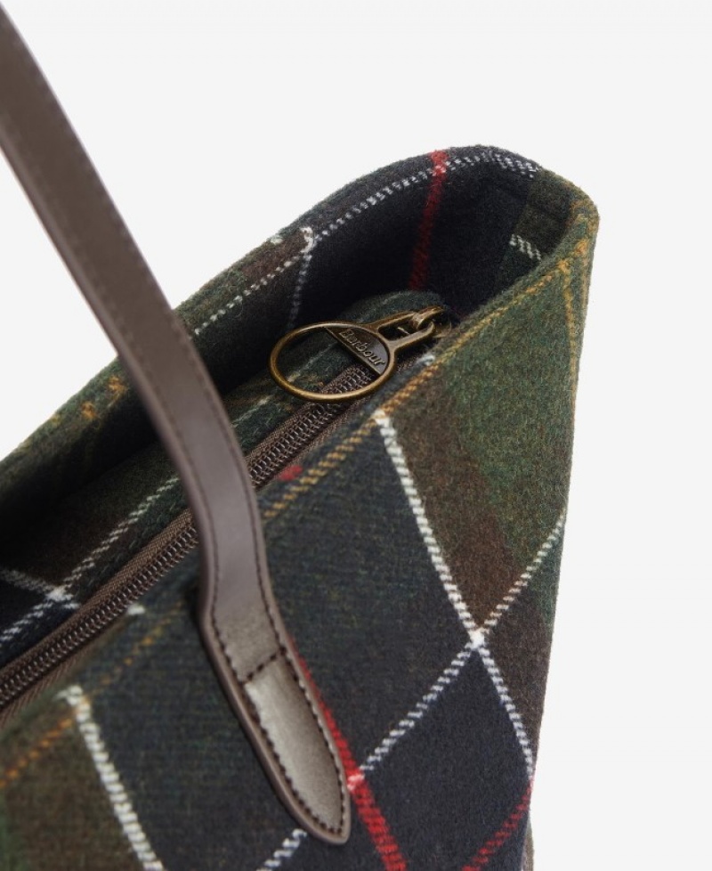 Barbour Tasche Witford Tartan Tote Muiltcolor | XCWO4726