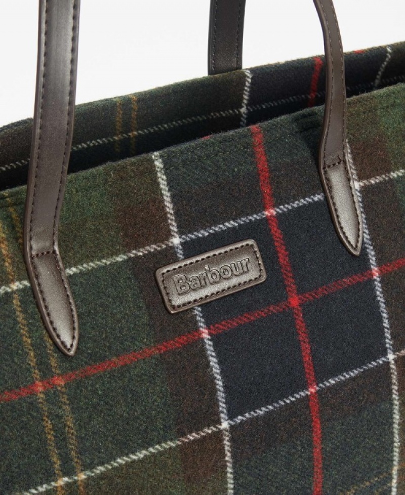 Barbour Tasche Witford Tartan Tote Muiltcolor | XCWO4726