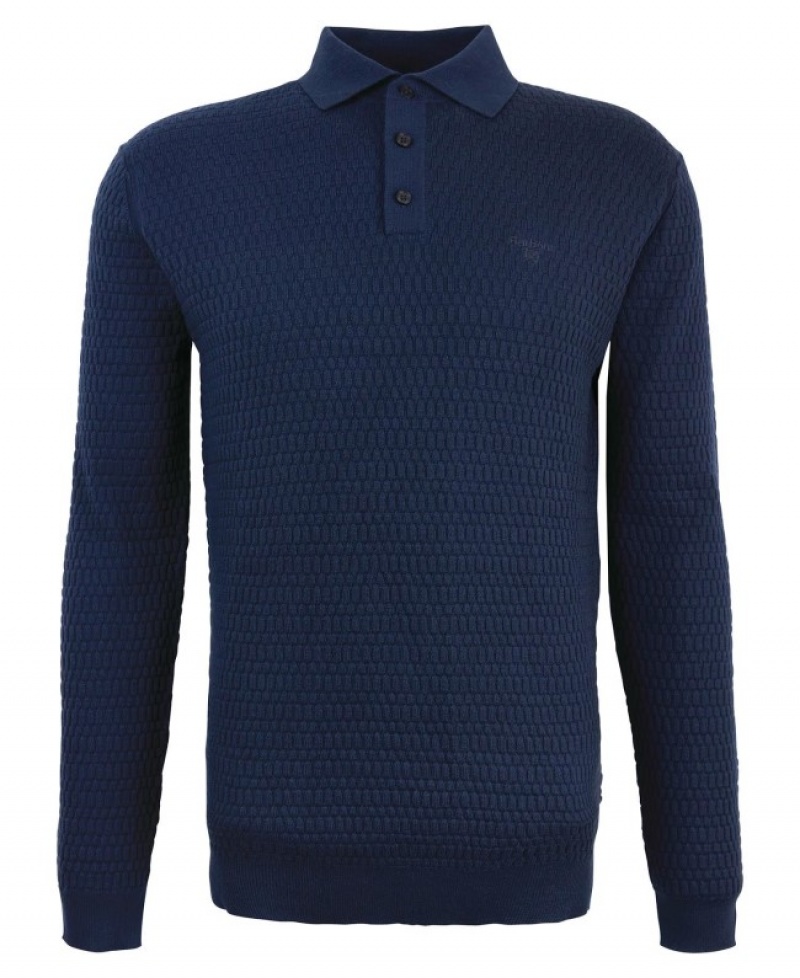 Barbour Thornbury Tricotate Bleumarin | CPIX4556