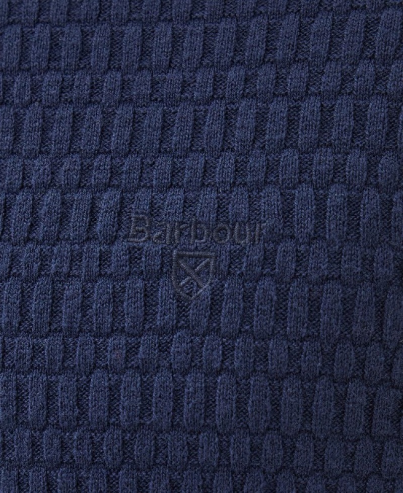 Barbour Thornbury Tricotate Bleumarin | CPIX4556