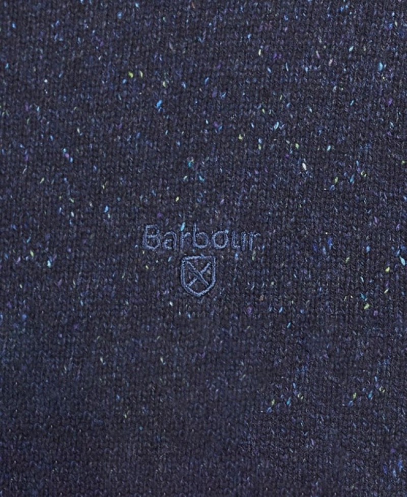 Barbour Tisbury Crew Neck Bleumarin | MUHH8535
