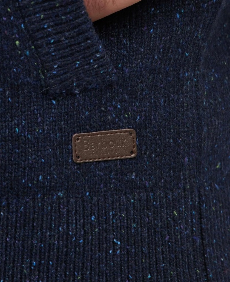 Barbour Tisbury Zip Through Bleumarin | DIVT7594