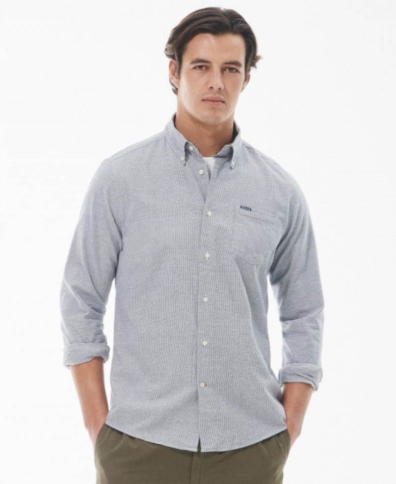 Barbour Turner Tailored Bleumarin | AHBI7119
