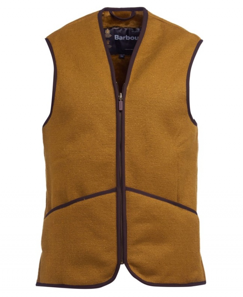 Barbour Warm Pile Zip-In Liner Waistcoat Maro | ICUR8438