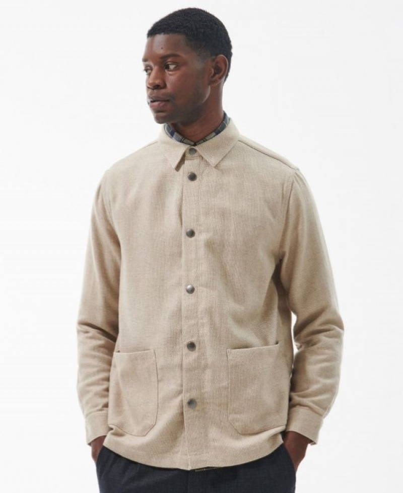 Barbour Waterhill Tailored Bej | RMGF8997