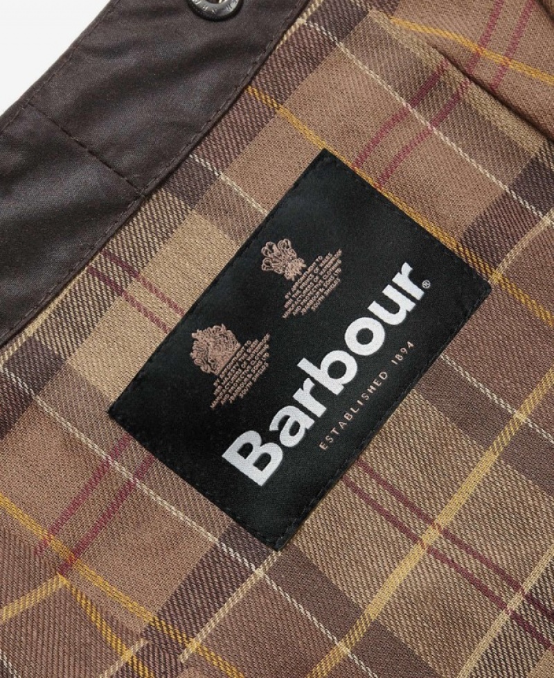 Barbour Wax Bumbac Maro | VBQZ7408