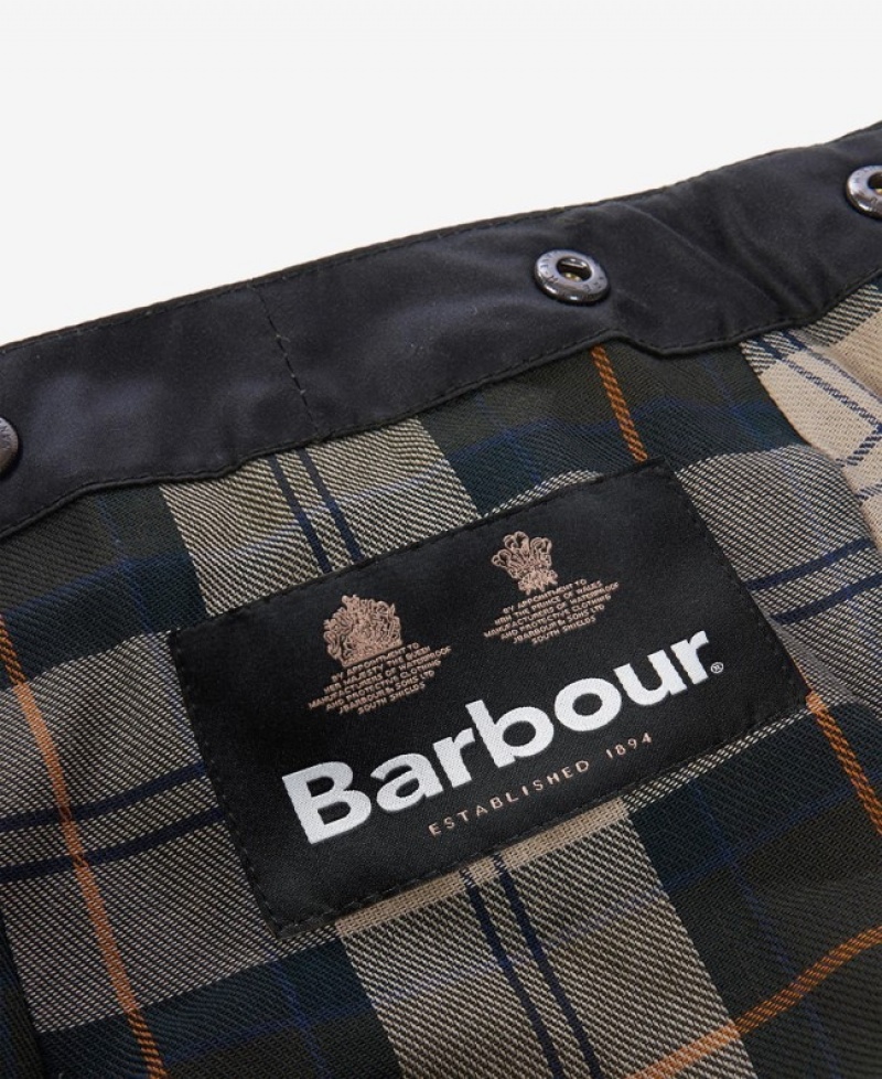 Barbour Wax Bumbac Negrii | CYDG0421