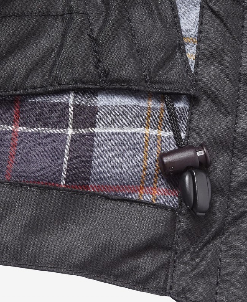 Barbour Wax Bumbac Negrii | FRFM8365