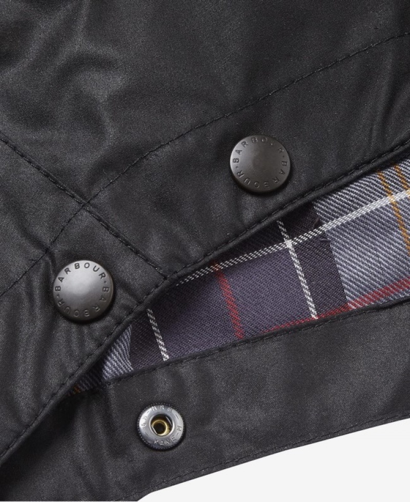 Barbour Wax Bumbac Negrii | FRFM8365
