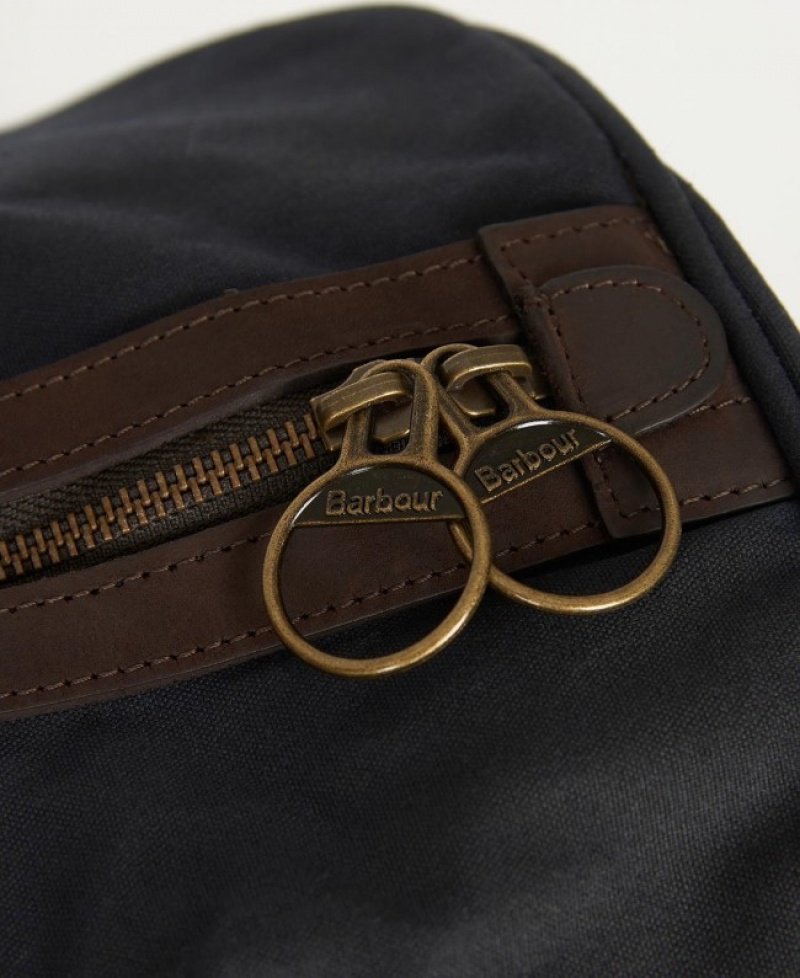 Barbour Wax Holdall Bleumarin | BWTE1762