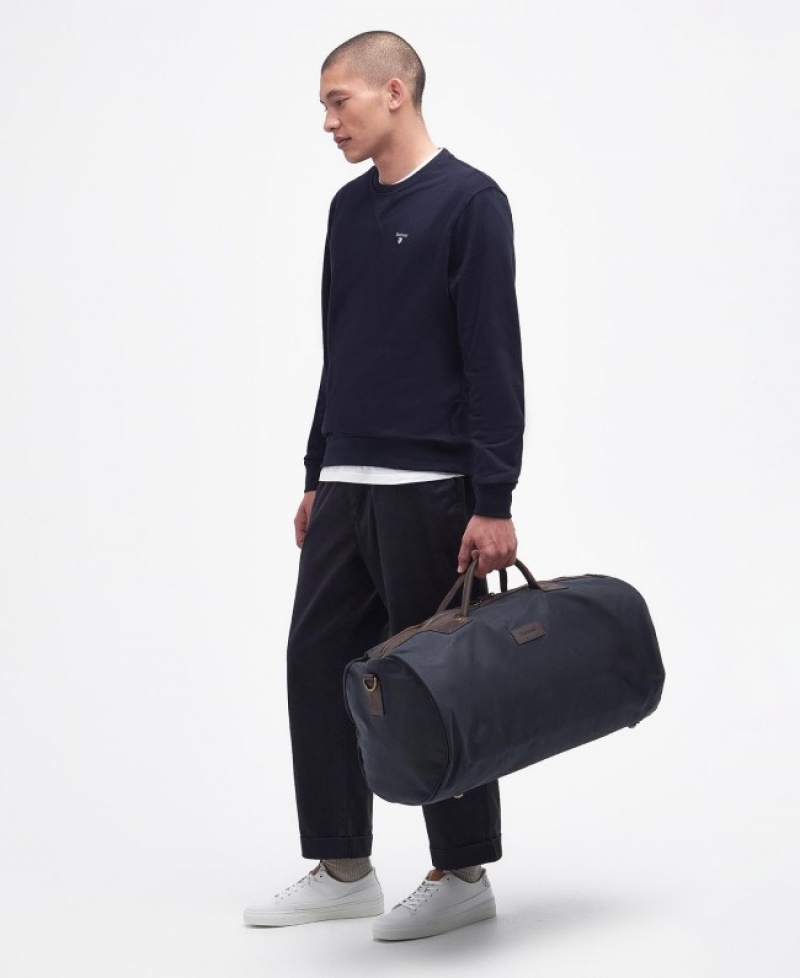 Barbour Wax Holdall Bleumarin | BWTE1762