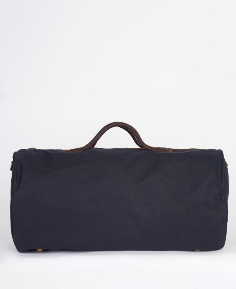 Barbour Wax Holdall Bleumarin | BWTE1762
