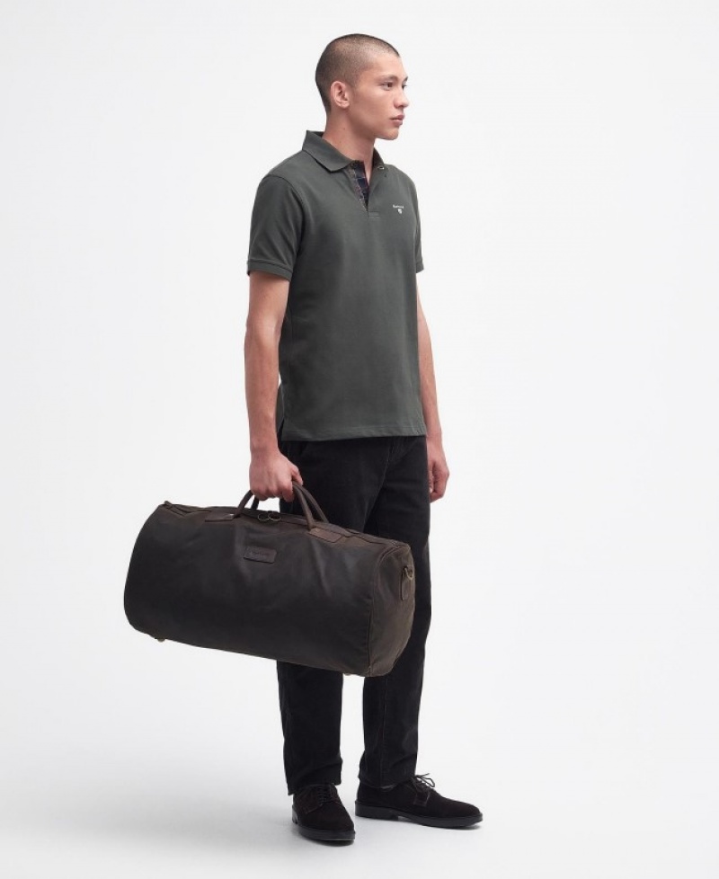 Barbour Wax Holdall Masline Verzi | ERZE4431