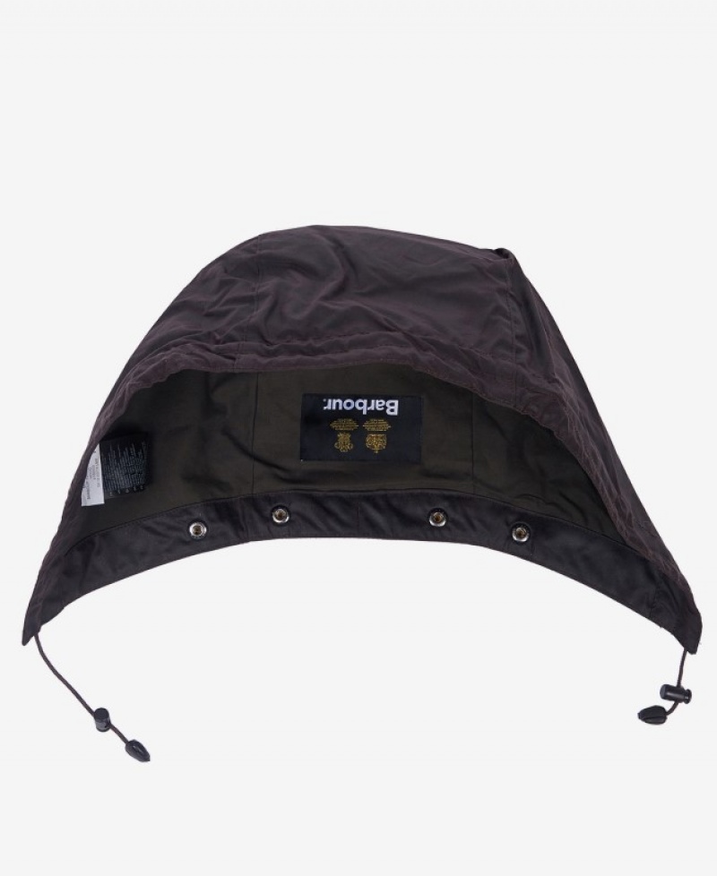 Barbour Waxed Bumbac Plain Negrii | WLSY7641