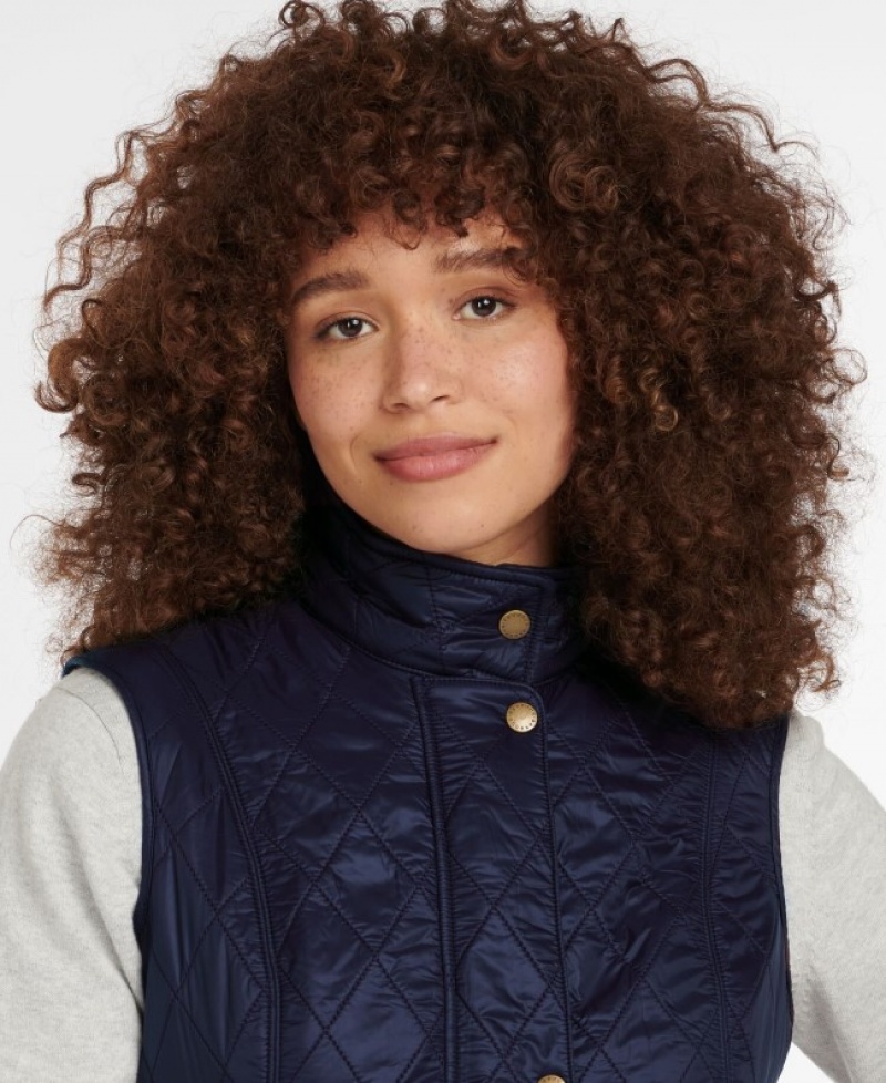 Barbour Wray Gilet Albastri | RUMX6558