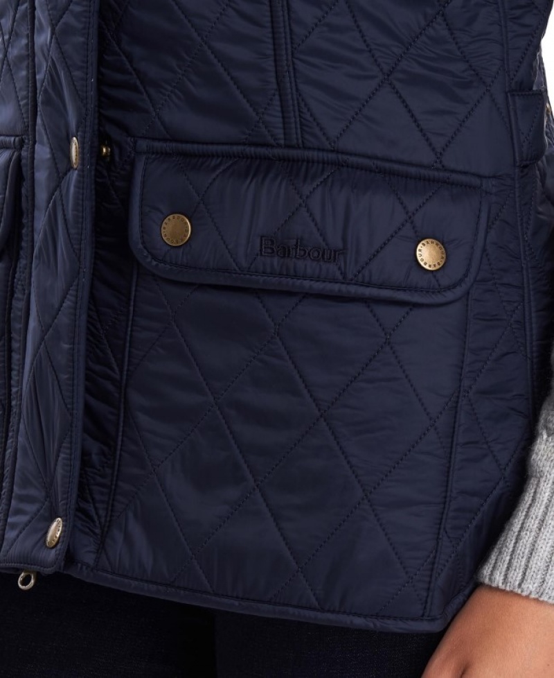 Barbour Wray Gilet Albastri | RUMX6558