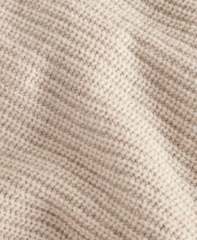 Barbour Yarrow Tricotate Bej | ZSAC4867