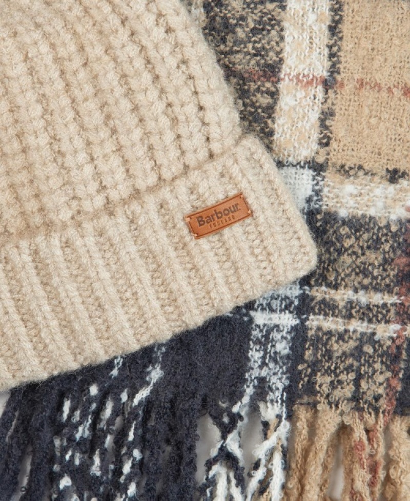 Barbour saltburn beanie & tartan scarf Colorati | ZUYN0918