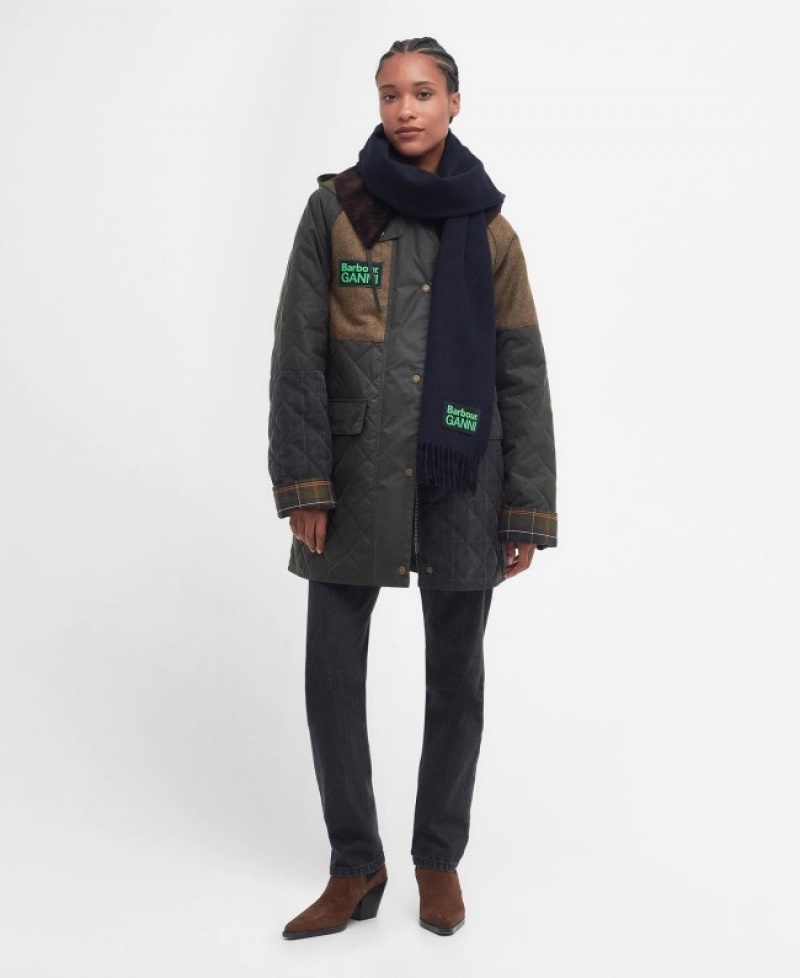 Barbour x GANNI Bleumarin | FBDY7645