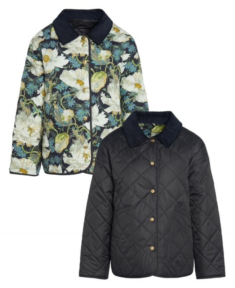 Barbour x House of Hackney Daintry Reversible Negrii | JXGQ5548