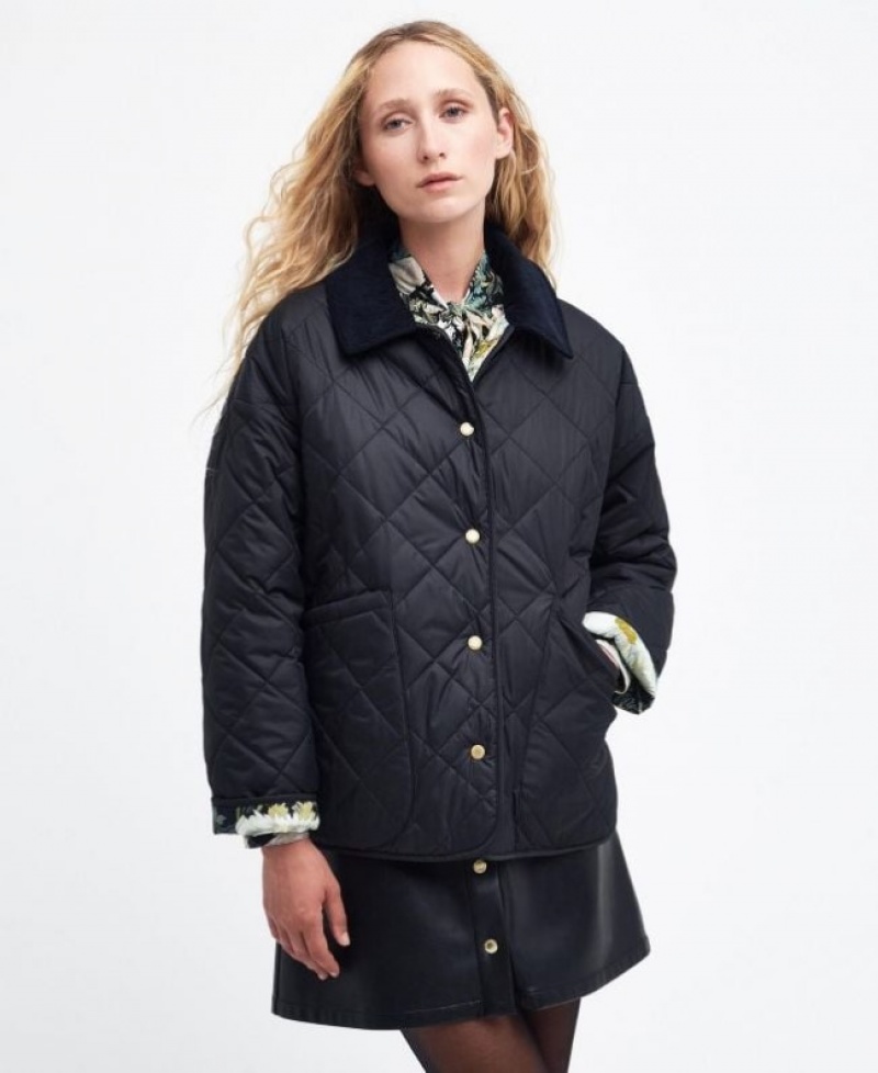 Barbour x House of Hackney Daintry Reversible Negrii | JXGQ5548