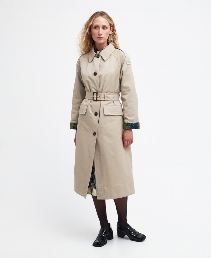 Barbour x House of Hackney Queensbridge Showerproof Bej | WSNP4988
