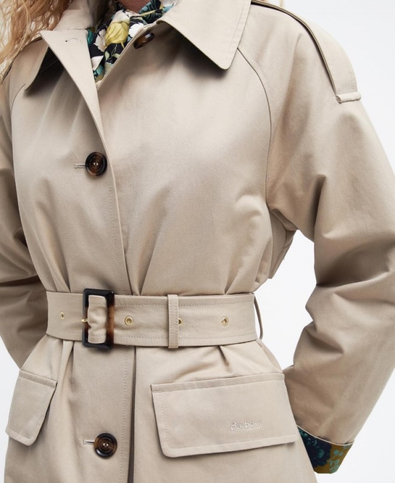 Barbour x House of Hackney Queensbridge Showerproof Bej | WSNP4988