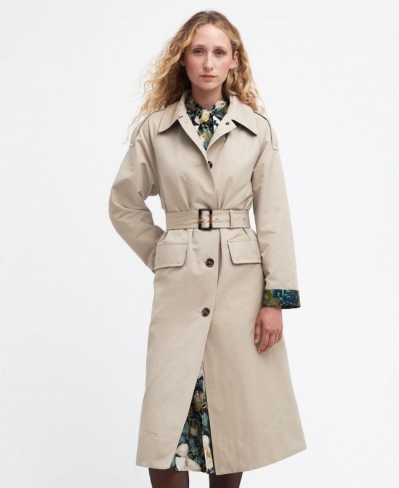 Barbour x House of Hackney Queensbridge Showerproof Bej | WSNP4988