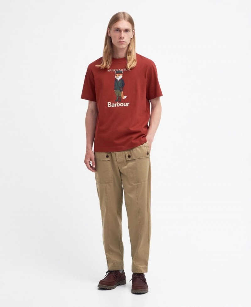 Barbour x Maison Kitsuné Beaufort Fox Rosii | UWYJ0231