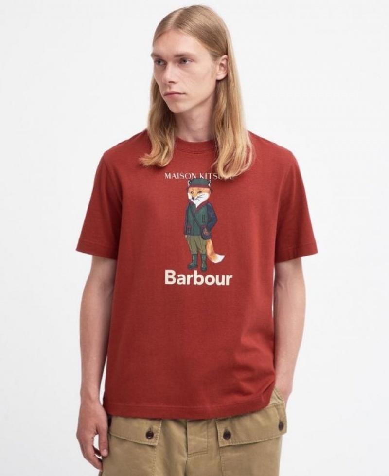 Barbour x Maison Kitsuné Beaufort Fox Rosii | UWYJ0231