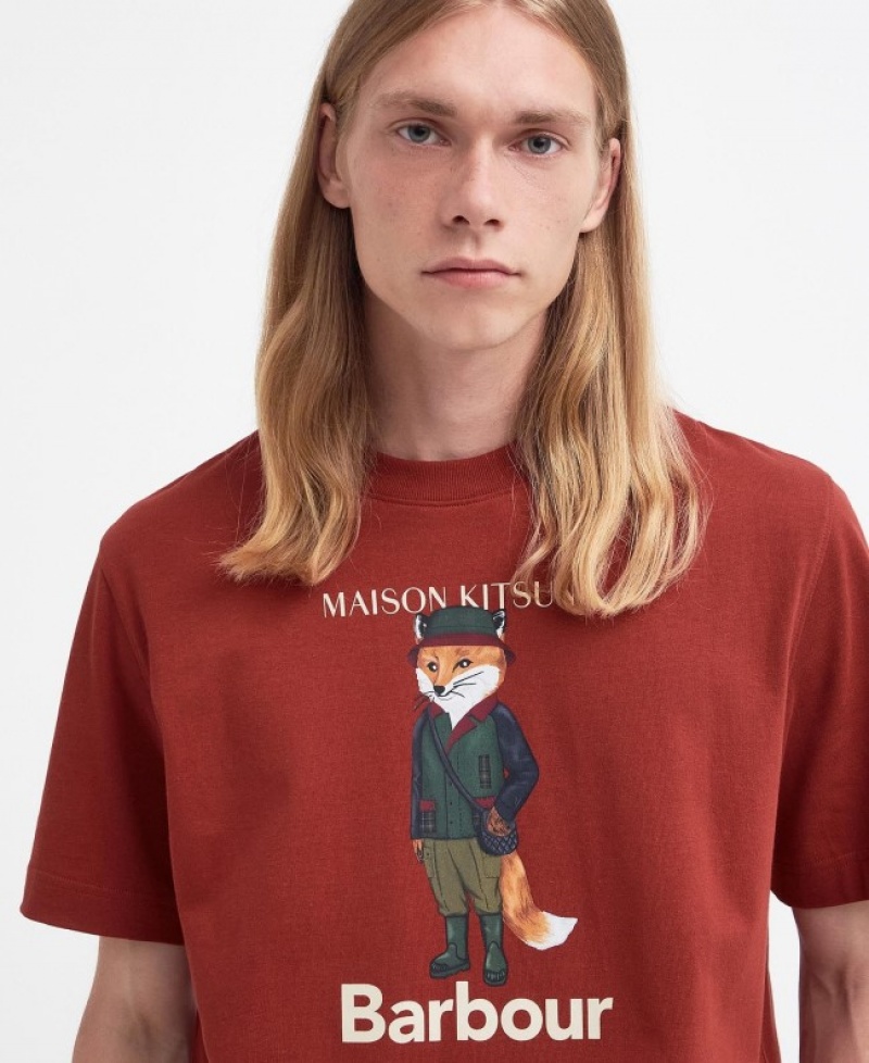 Barbour x Maison Kitsuné Beaufort Fox Rosii | OMFT3132