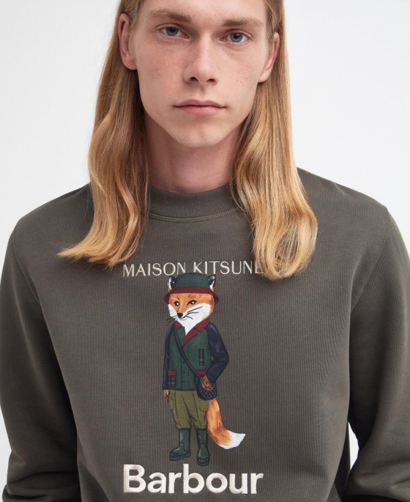 Barbour x Maison Kitsuné Beaufort Fox Verzi | WORE5451