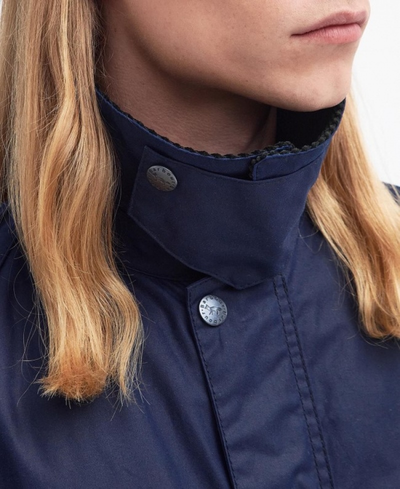 Barbour x Maison Kitsuné Beaufort Indigo | EXQO8520