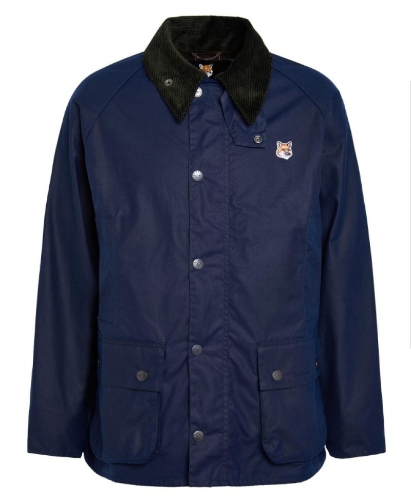 Barbour x Maison Kitsuné Beaufort Indigo | EXQO8520