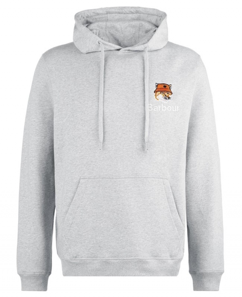 Barbour x Maison Kitsuné Fox Head Gri | ICMM6690
