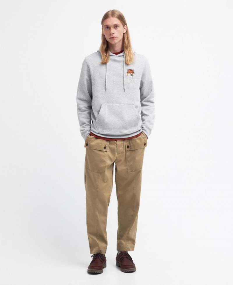 Barbour x Maison Kitsuné Fox Head Gri | ICMM6690