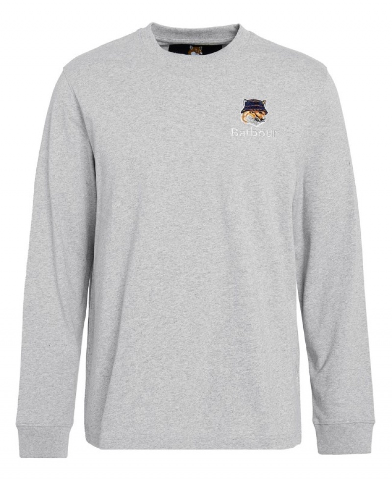 Barbour x Maison Kitsuné Fox Head Gri | LMCK3271