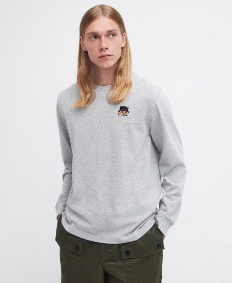 Barbour x Maison Kitsuné Fox Head Gri | LMCK3271
