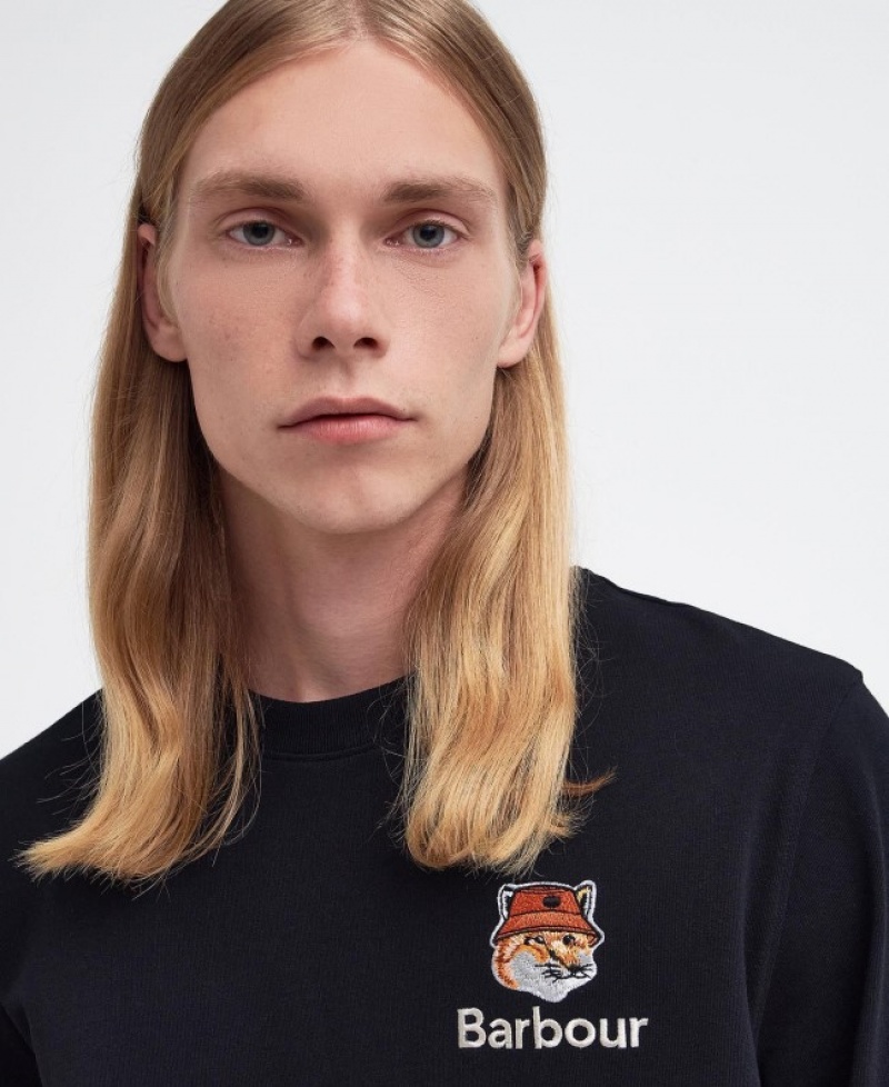 Barbour x Maison Kitsuné Fox Head Negrii | VZEK0244