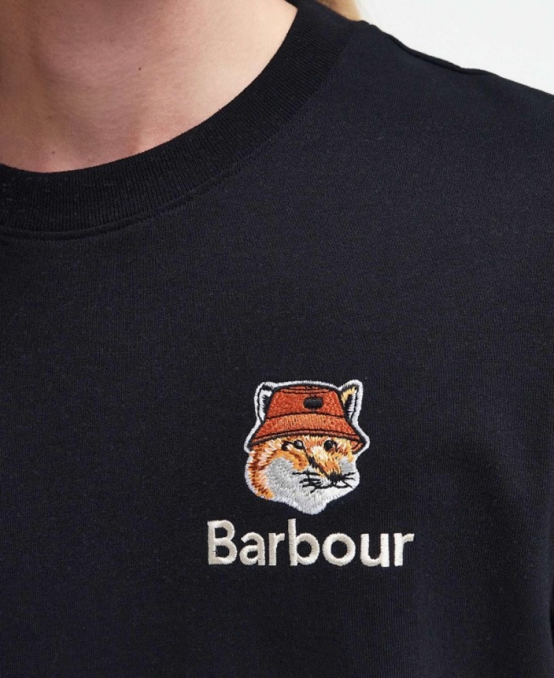 Barbour x Maison Kitsuné Fox Head Negrii | VZEK0244