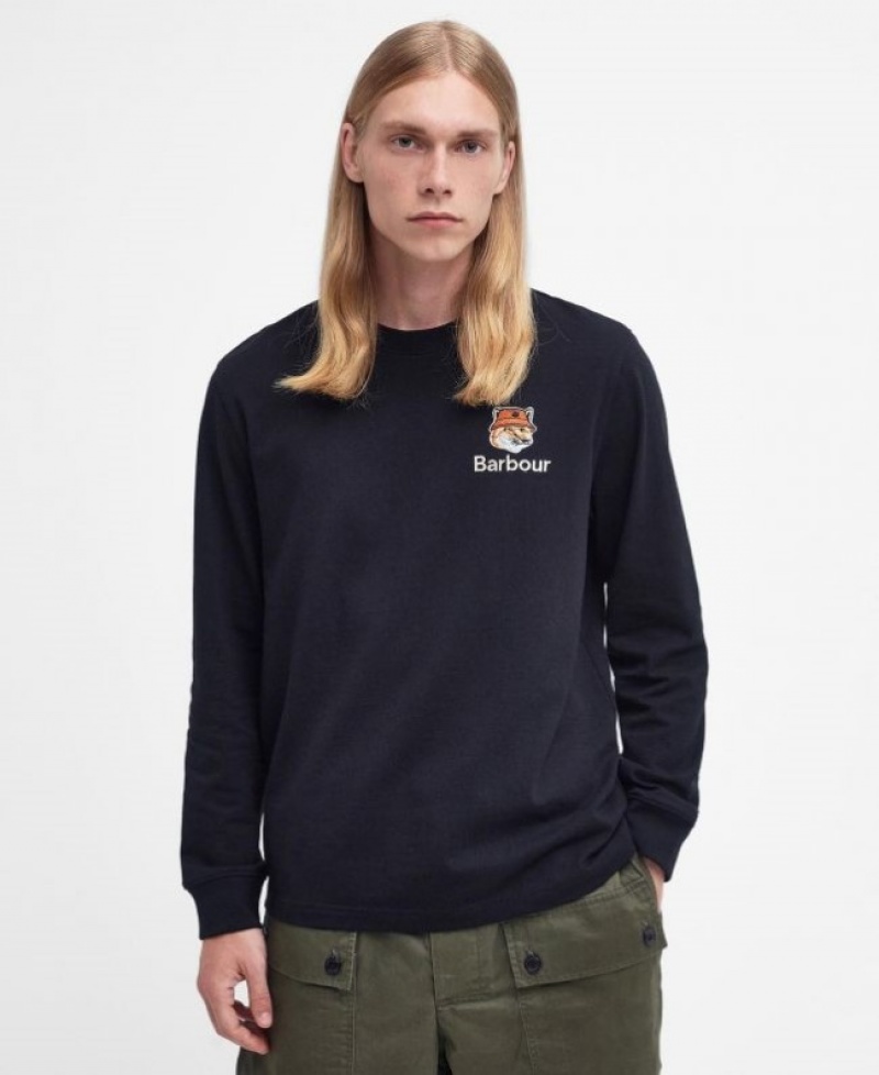 Barbour x Maison Kitsuné Fox Head Negrii | VZEK0244