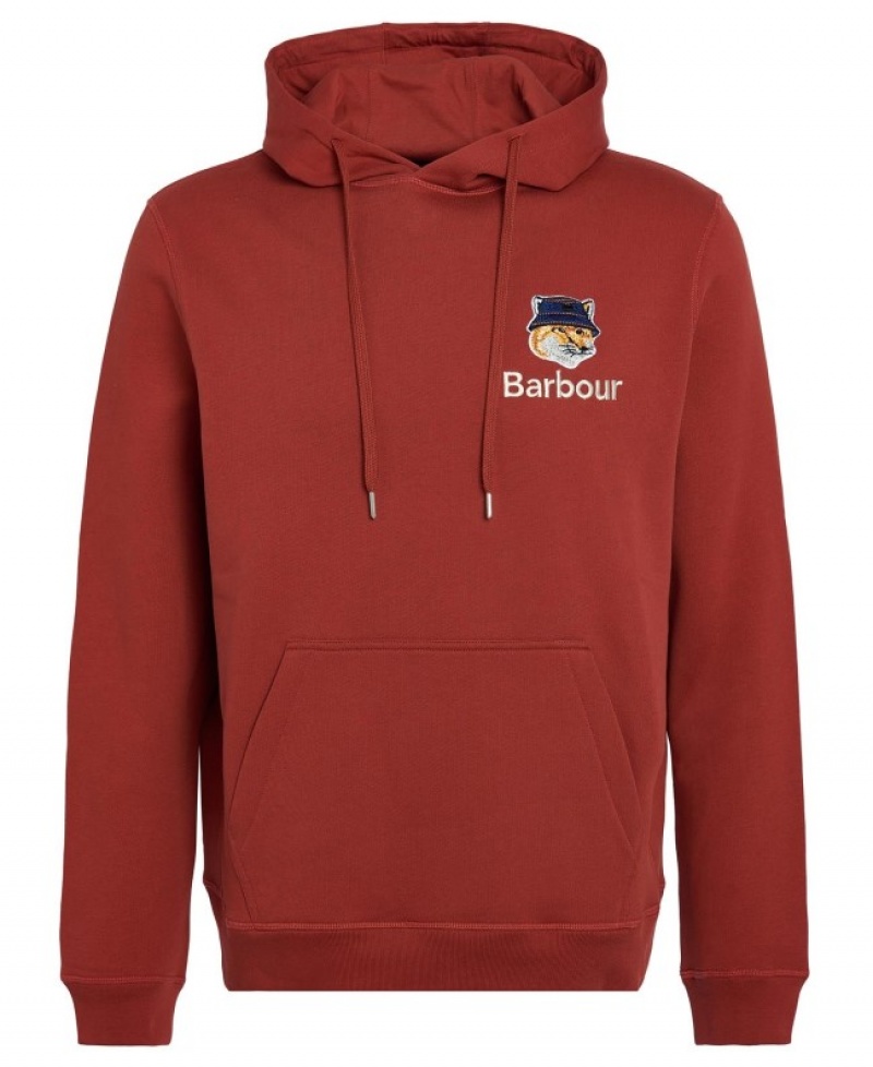 Barbour x Maison Kitsuné Fox Head Rosii | MKQI8652