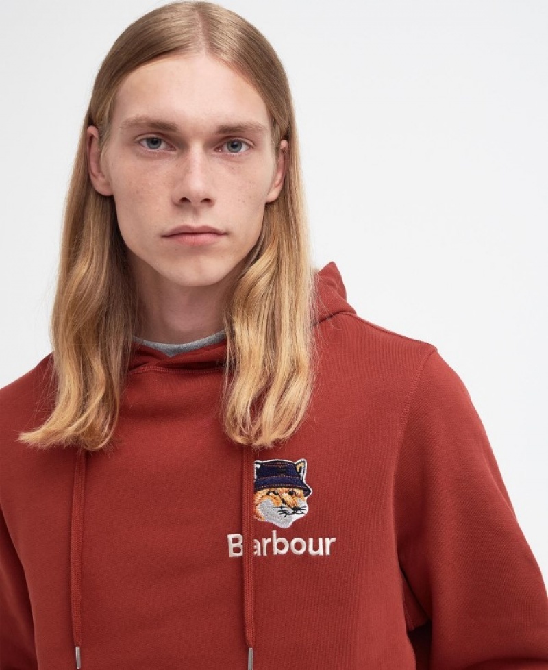 Barbour x Maison Kitsuné Fox Head Rosii | MKQI8652