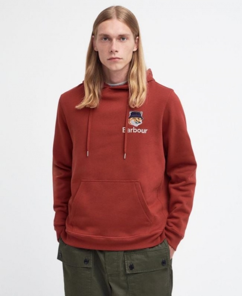 Barbour x Maison Kitsuné Fox Head Rosii | MKQI8652