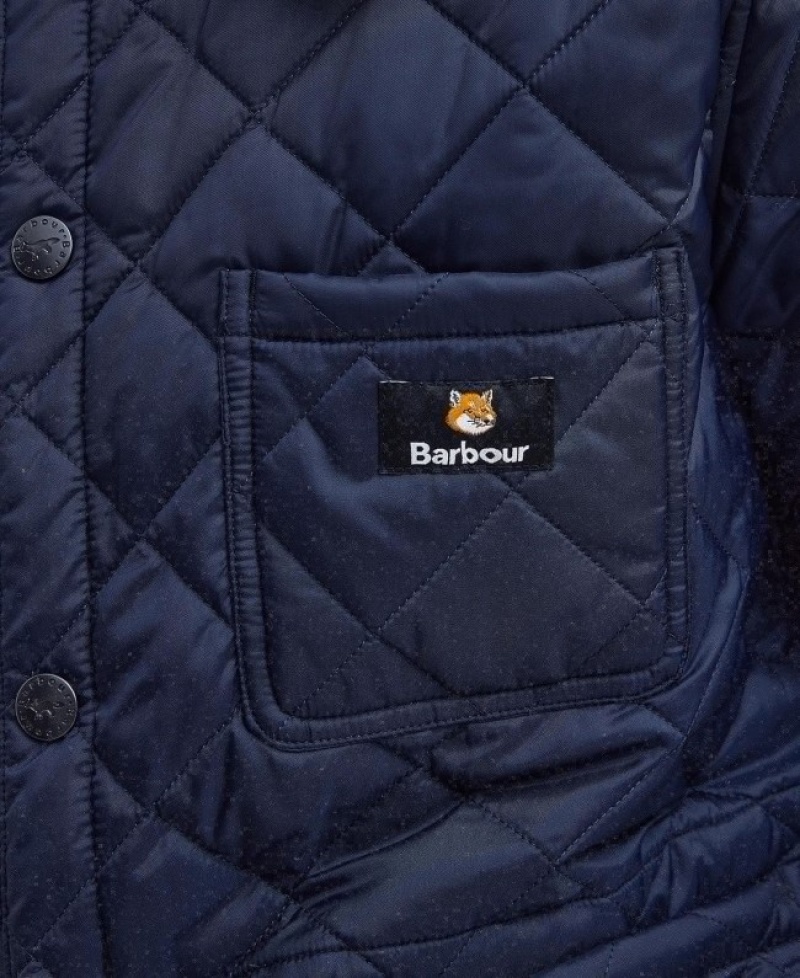 Barbour x Maison Kitsuné Kenning Bleumarin | IDGA6071