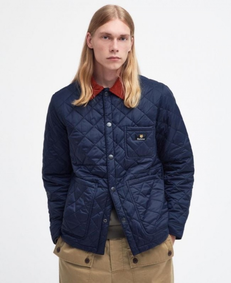 Barbour x Maison Kitsuné Kenning Bleumarin | IDGA6071