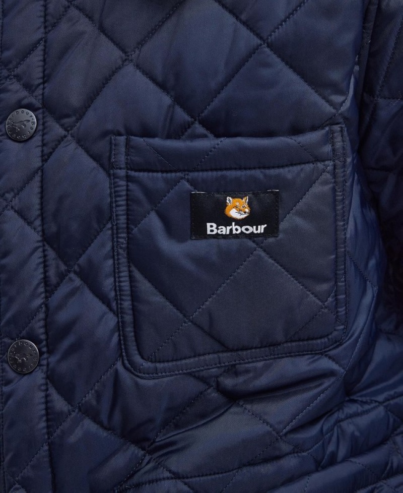 Barbour x Maison Kitsuné Kenning Bleumarin | CMOB6306