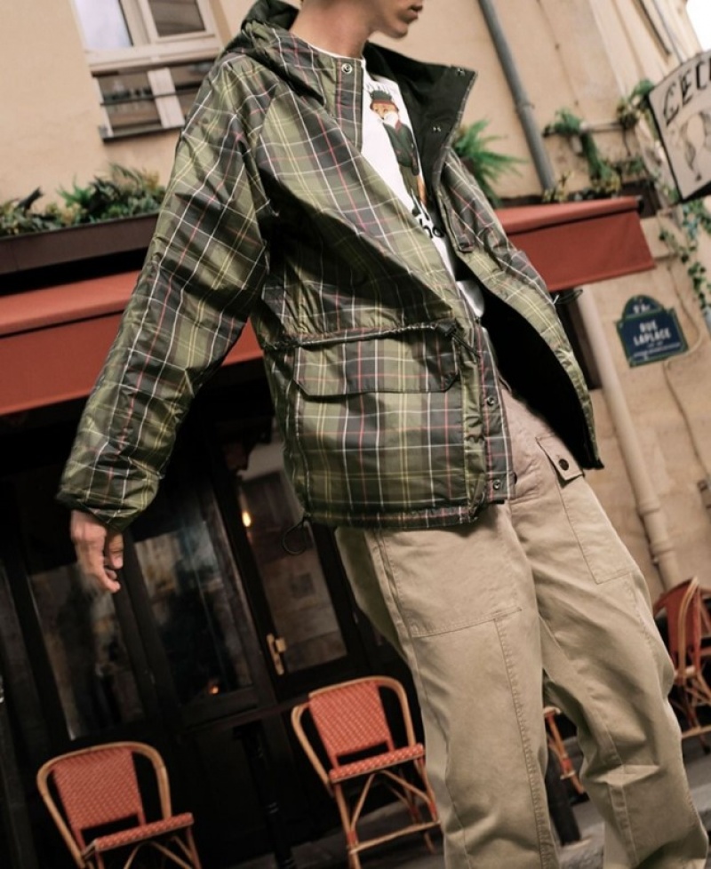 Barbour x Maison Kitsuné Military Reversible Negrii | KSDW2478