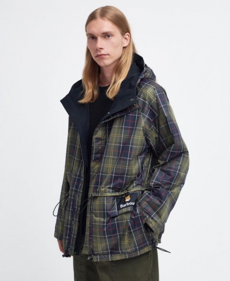 Barbour x Maison Kitsuné Military Reversible Negrii | KSDW2478